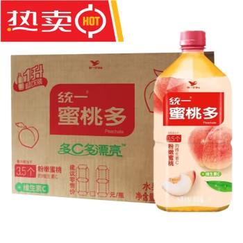 统一 1L蜜桃多*8 商品图0