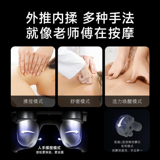 「SKG」N3物理揉捏颈部按摩仪 商品图3