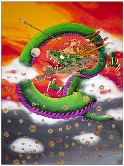 沈延《星云布雨》原作 商品图0