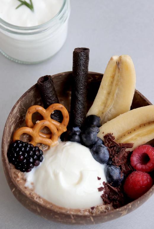 黑巧香蕉酸奶燕麦碗 商品图1
