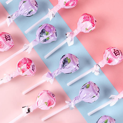 【送给心上人！网红花束少女心 水果味棒棒糖果】果味清新浓浓的水果味道，甜蜜不腻人每一只独立包装设计，方便干净又卫生，一口甜到心间，六一情人节送女生礼物零食七夕情人节健康 商品图1