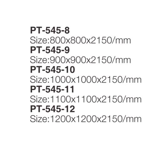 淋浴房 PT-545【80*80*215】【90*90*215】【100*100*215】 商品图2