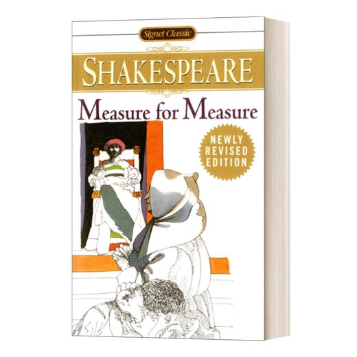 英文原版 Measure For Measure 一报还一报 莎士比亚喜剧 Signet Classics 英文版 进口英语原版书籍 商品图1