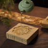 巴蜀汉陶·古画系列干泡茶承，将非遗做成专利，能“喝水”的茶承，名画绘制，风雅无边。 商品缩略图5