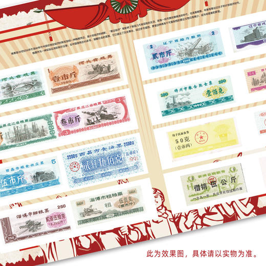 【华夏粮仓】中国粮票册（16枚） 商品图2