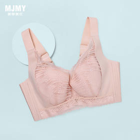 美季美优M简约蕾丝薄杯文胸W351C01