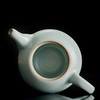 【丰子汝窑】【天青圆珠壶】15x10cm 290ml 茶壶纯手工开片泡茶壶陶瓷汝瓷天青功夫茶具 商品缩略图7