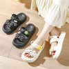 【宛如走在“云朵”上！新款两穿蝴蝶结凉拖鞋】触感绵软柔软有弹性轻盈舒适 易洗耐脏防滑耐磨 女夏季卡通可爱拖鞋eva踩屎感凉鞋 商品缩略图2
