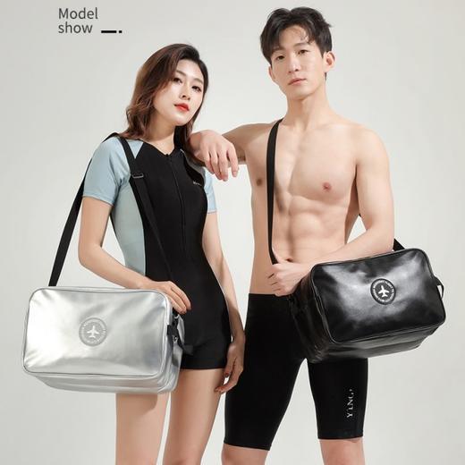 【多功能防水❗️便携干湿分离洗漱游泳包】防泼水调节肩带，pu材质，轻松手提便携，女收纳包男健身沙滩泳衣防水袋手提运动包粉丝专属家庭整理父亲节礼物新年礼盒年货礼盒 商品图3