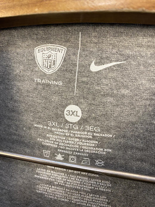 NIKE 耐克 EQUIPMENT NFL 美国职业橄榄球大联盟 短袖T恤 _SST(3XL) 商品图2