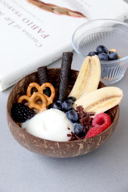 黑巧香蕉酸奶燕麦碗 商品图0