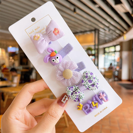 【不伤发儿童发饰套装】婴儿发夹女宝宝发饰儿童小女孩汗毛夹不伤发发卡婴幼儿夹子发量少 商品图9