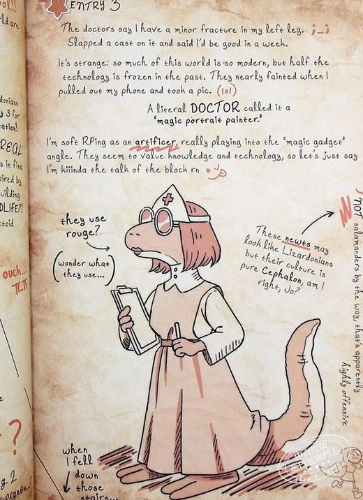 【中商原版】Marcy s Journal   A Guide to Amphibia 商品图5