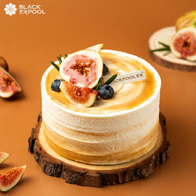 （直播特惠）1.0磅无花果软忌廉蛋糕 - 黑池蛋糕