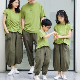 裁缝学苑QZ38 夏亲子灯笼裤纸样小衫T恤套装女上衣裤子做衣服打版