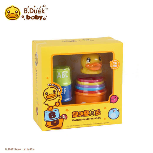 【积分兑换】B.Duck戏水套装玩具WL-BD013（趣味叠叠乐） 商品图1