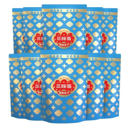 三胖蛋经典原味瓜子袋装90g*10袋 商品图1