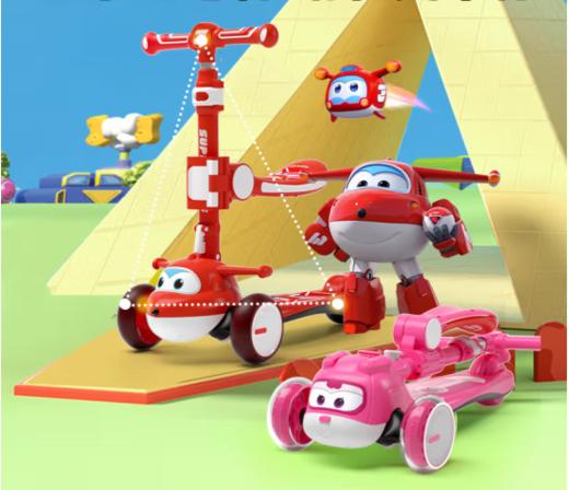 超级飞侠三合一 儿童滑板车20688/20699    ZJ 商品图1