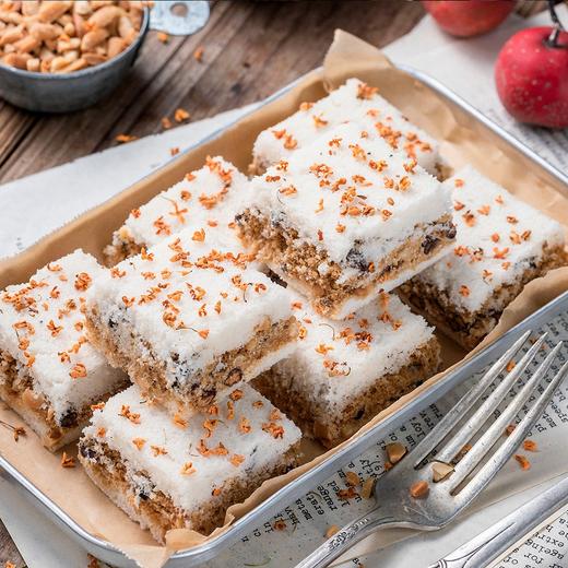 【秒杀】手工传统中式糕点心桂花糕3盒装（250g/盒/6块）  商品图0