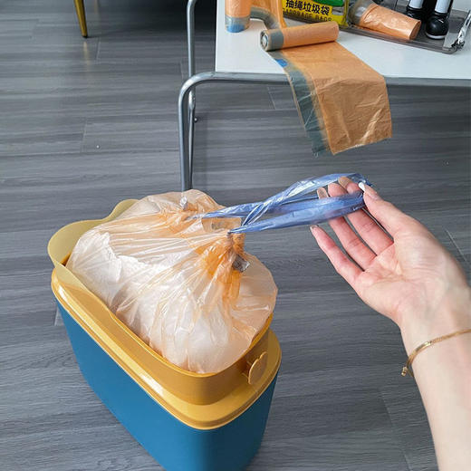 薰衣草洋甘菊没货 【可以驱蚊的袋子！抽绳式自动收口 驱蚊垃圾袋】手提不脏手，干净方便，经久耐用驱虫防蚊，驱蚊除臭超容量，防蚊虫除异味家用垃圾袋粉丝专属 商品图3