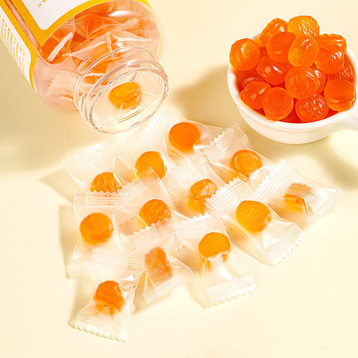 【买三送一！儿童秋梨维C软糖】Q弹美味好吃不腻，口感细腻醇正，粒粒饱满有营养丰富，果汁软糖叶黄素软糖各种软糖儿童营养品健康 商品图2