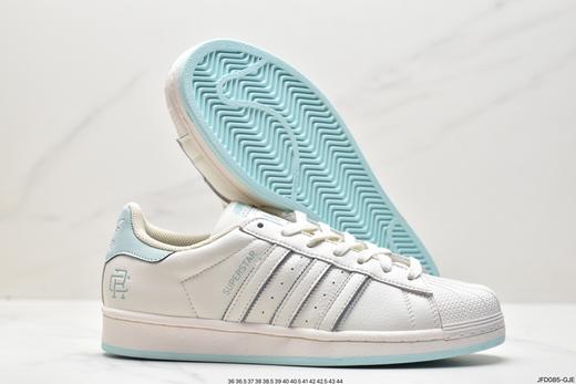 阿迪达斯Adidas Originals Superstar三叶草贝壳头经典休闲运动板鞋HR0469男女鞋 商品图4