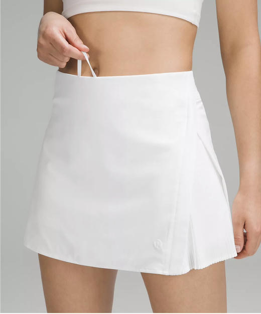 ￥699！好折！lululemon Peek Pleat 高腰网球裙 商品图1