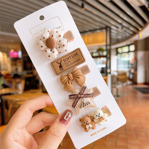 【不伤发儿童发饰套装】婴儿发夹女宝宝发饰儿童小女孩汗毛夹不伤发发卡婴幼儿夹子发量少 商品图10