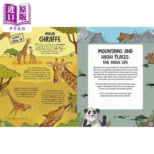 【中商原版】Mike Barfield The Wild Life Of Animals 动物的野生生活 英文原版进口图书 儿童科普绘本 动物知识图画书 商品图4