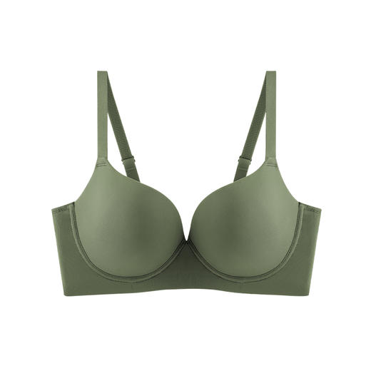 梦芭蒂无痕内衣女薄款胸罩防下垂侧托收副乳大胸显小文胸新肌无痕 商品图1