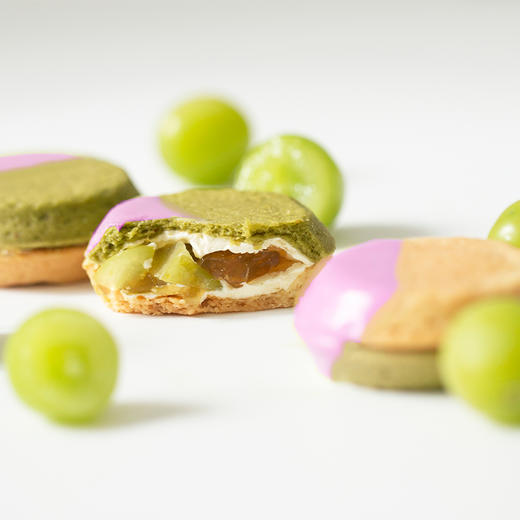 「巨蟹座」青提薄荷冻柠茶味｜冷冻经典版曲奇烧（4枚/盒） 商品图3