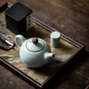 【丰子汝窑】【天青圆珠壶】15x10cm 290ml 茶壶纯手工开片泡茶壶陶瓷汝瓷天青功夫茶具 商品缩略图3