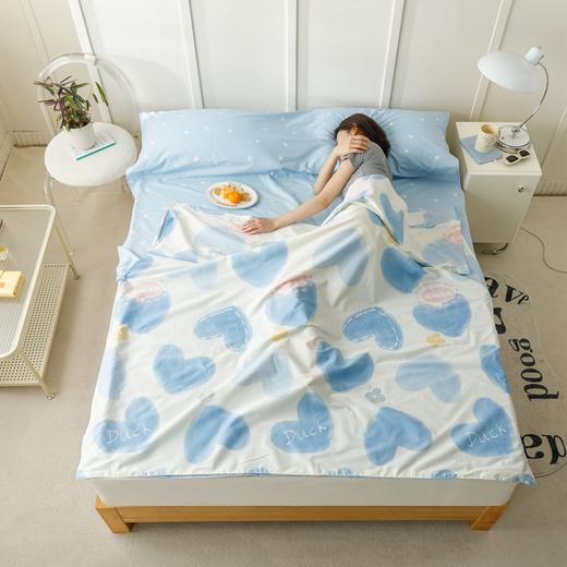 【出行旅行神器】全棉隔脏旅行睡袋 便携全棉睡袋 一体式隔脏 商品图1