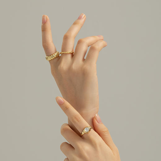 SOFT ROOM	呼吸肌理细戒指 商品图1