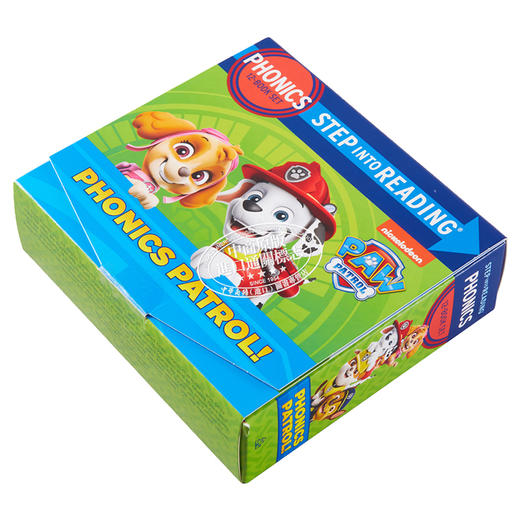 【中商原版】Phonics Patrol PAW 12 Step into Reading Books 汪汪队自然拼读小套装 12册 英文原版进口图书幼儿早教图画书 商品图2