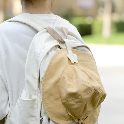 FaSoLa 旅行外出帽子收纳夹太阳帽磁吸便携挂扣强吸力挂钩帽子神器 商品图1