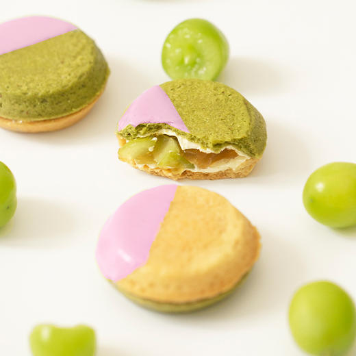 「巨蟹座」青提薄荷冻柠茶味｜冷冻经典版曲奇烧（4枚/盒） 商品图2