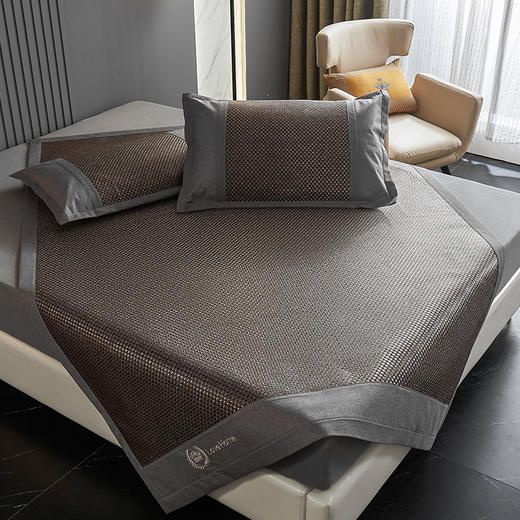 3件套 冰藤空调席三件套  凉而不冰 清爽透气不闷汗藤席  无毛刺 加倍生活 商品图2