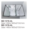 淋浴房 MZ-1219-BL【120*190*215cm】【140*190*215cm】ABS 商品缩略图1