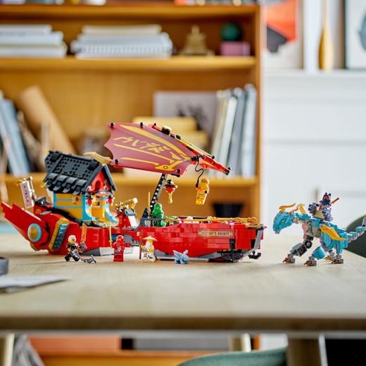 乐高积木L71797乐高幻影忍者系列命运赏赐号——生死时速 商品图1