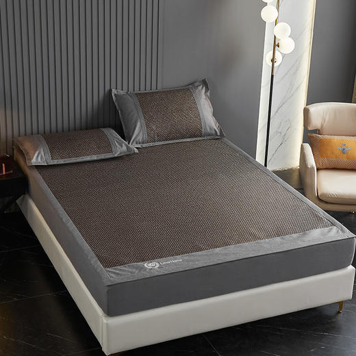 3件套 冰藤空调席三件套  凉而不冰 清爽透气不闷汗藤席  无毛刺 加倍生活 商品图1