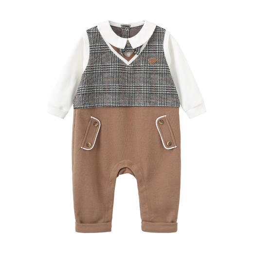 丽婴房-童衣类（秋）F2连身装 商品图0