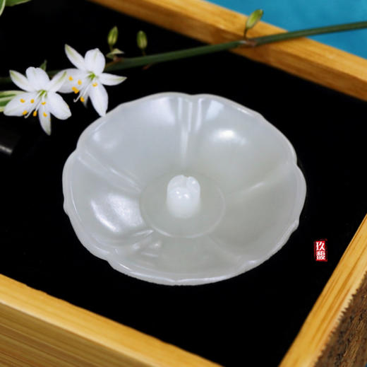 和田玉（白玉）香插 商品图4