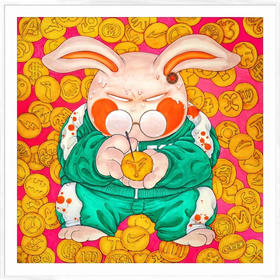 沈延《泛滥的糖饼》原作