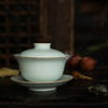 抱翁堂 青白釉雕刻冰梅盖碗 120ml 口径9cm 高5.3cm 底足2.9cm 商品缩略图3