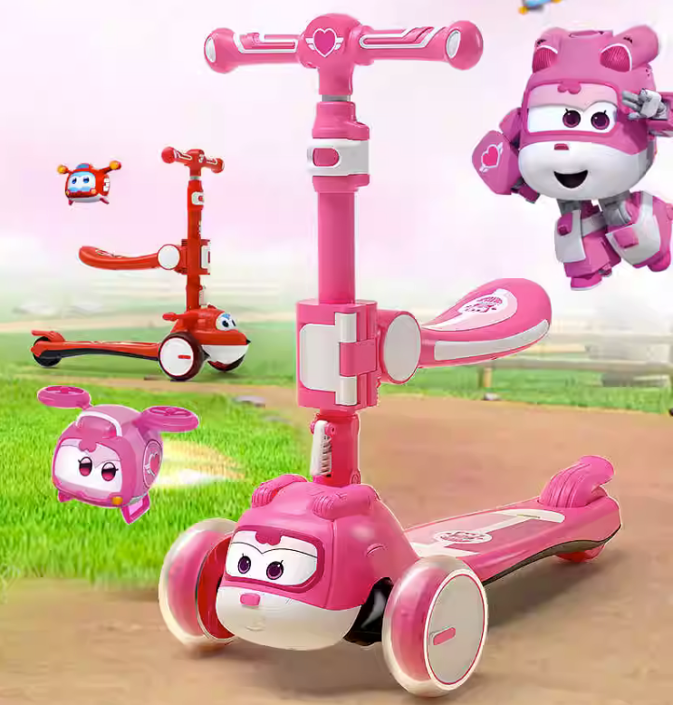 超级飞侠三合一 儿童滑板车20688/20699    ZJ