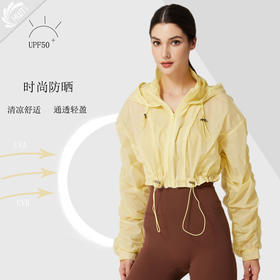 哈瓦塔防晒时尚短款外套 户外跑步H 3 3 0 1 1 3