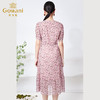 乔万尼真丝连衣裙100%桑蚕丝法式收腰设计感ET2E289 商品缩略图4