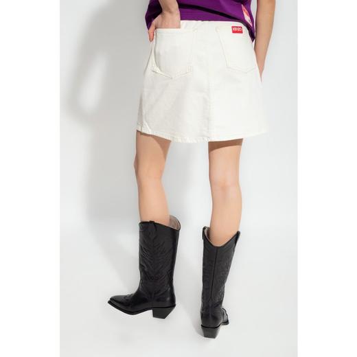 【特价商品不退不换】KENZO 半身裙女  FD52DJ2696D2-WB .COTTON 商品图1