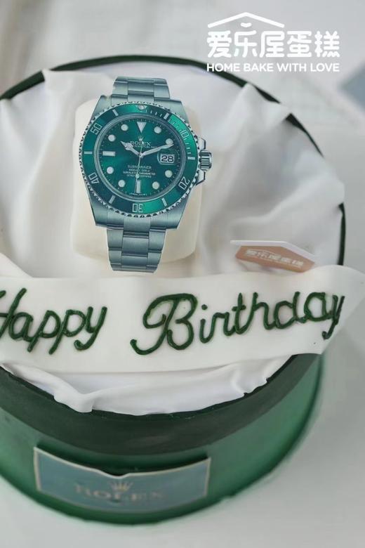 劳力士绿水鬼表盒蛋糕 商品图2